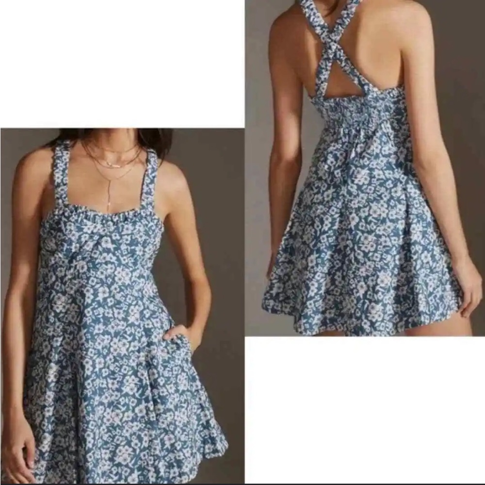 Maeve Anthropologie Floral Dress